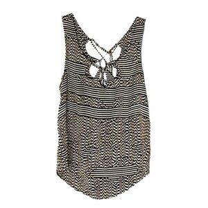 ❤️ 🆕 ECOTÉ Animal Pront Sleeveless Top Size XS